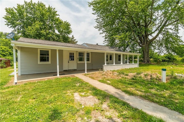 675 W Geiserman Rd, Piqua, OH 45356 - view of front of property with a front yard