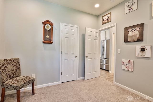 928 Southline Dr, Lebanon, OH 45036 - hallway with light carpet and baseboards