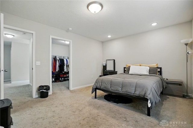 720 Diamond Loop, Middletown, OH 45044 - bedroom featuring carpet flooring, a spacious closet, a closet, and recessed lighting