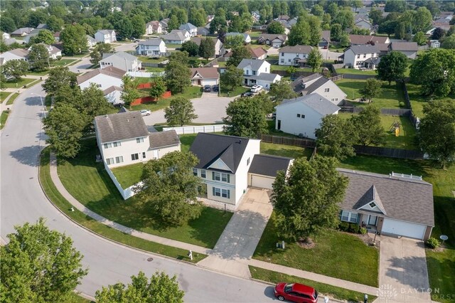 1107 Sunset Dr, Englewood, OH 45322 - aerial perspective of suburban area