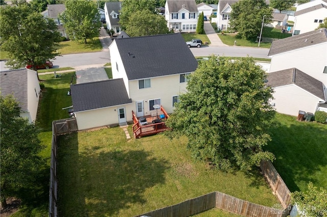 1107 Sunset Dr, Englewood, OH 45322 - aerial perspective of suburban area