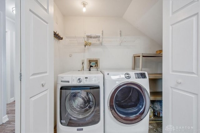 113 Village Trail Dr Unit 6, Vandalia, OH 45377 - laundry area featuring separate washer and dryer