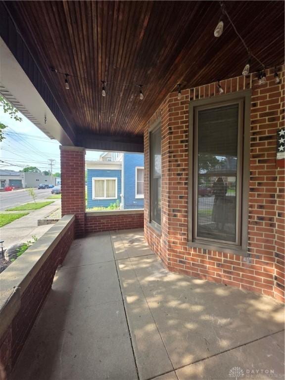 126 S Maple St, Eaton, OH 45320 - view of covered porch