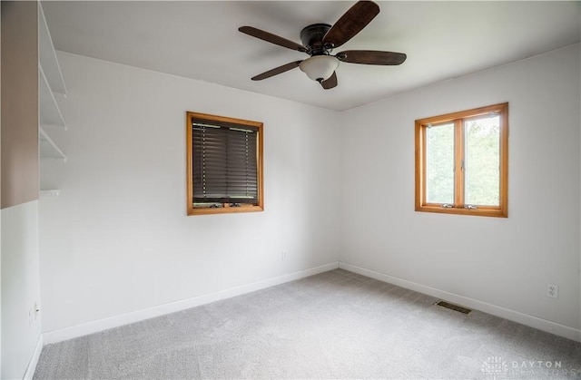 235 Stonequarry Rd, Vandalia, OH 45377 - spare room with carpet and a ceiling fan