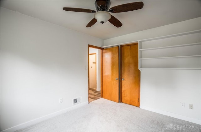 235 Stonequarry Rd, Vandalia, OH 45377 - unfurnished bedroom with carpet flooring and ceiling fan