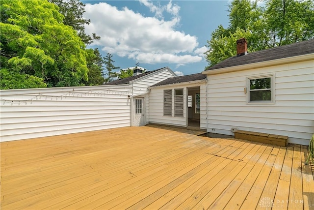 235 Stonequarry Rd, Vandalia, OH 45377 - view of wooden deck