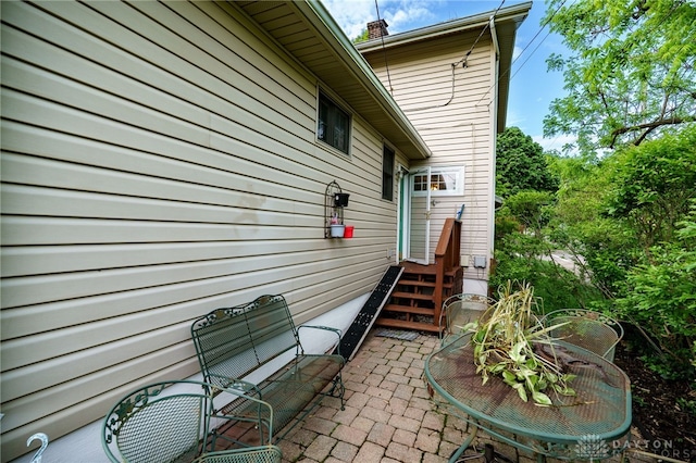 301 E Peach Orchard Ave, Oakwood, OH 45419 - view of patio / terrace featuring outdoor dining space