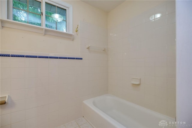 301 E Peach Orchard Ave, Oakwood, OH 45419 - full bathroom featuring a tub to relax in and tile walls