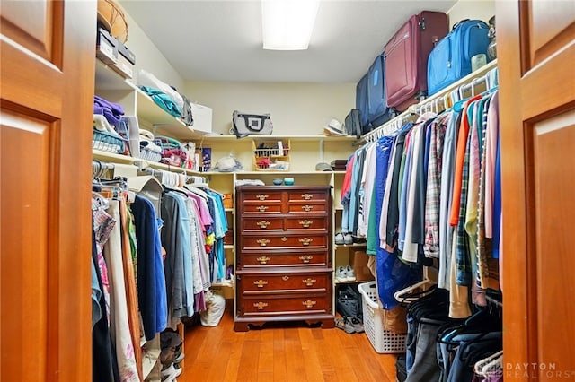 1106 Roger Scott Dr, Bellbrook, OH 45305 - spacious closet featuring light wood-style floors