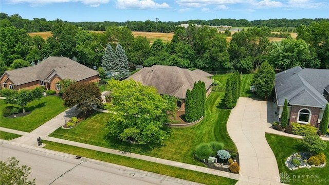 1106 Roger Scott Dr, Bellbrook, OH 45305 - view from above of property