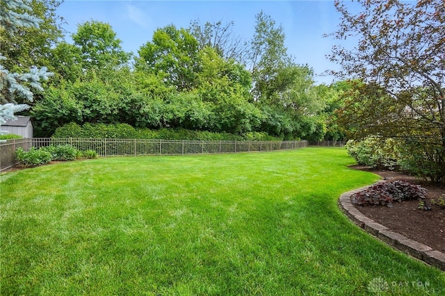 1106 Roger Scott Dr, Bellbrook, OH 45305 - view of fenced backyard