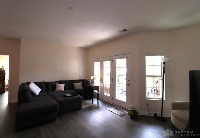 3224 Grand Falls Blvd, Maineville, OH 45039 - living room with wood finished floors and baseboards