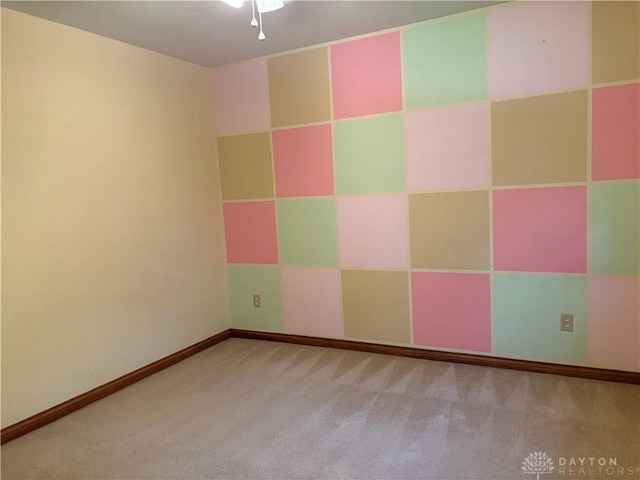 215 W Martindale Rd, Englewood, OH 45322 - empty room with carpet floors and baseboards
