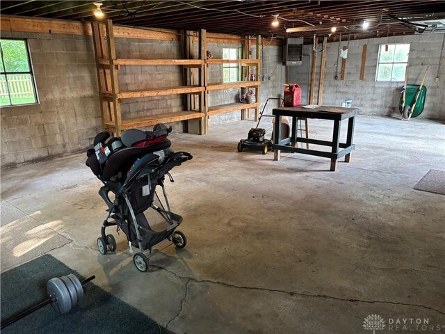 215 W Martindale Rd, Englewood, OH 45322 - view of basement