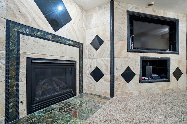 2946 Rockledge Trl, Beavercreek, OH 45430 - detailed view of a glass covered fireplace