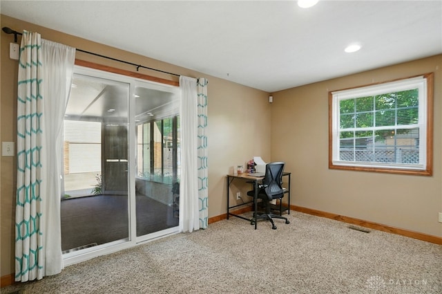 2946 Rockledge Trl, Beavercreek, OH 45430 - office space with carpet floors and recessed lighting