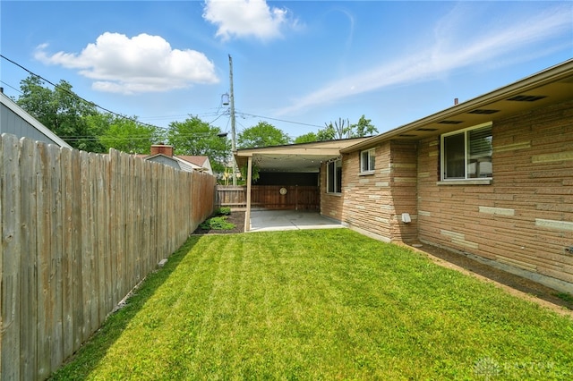 75 Royal Dr, Springboro, OH 45066 - fenced backyard with a patio area