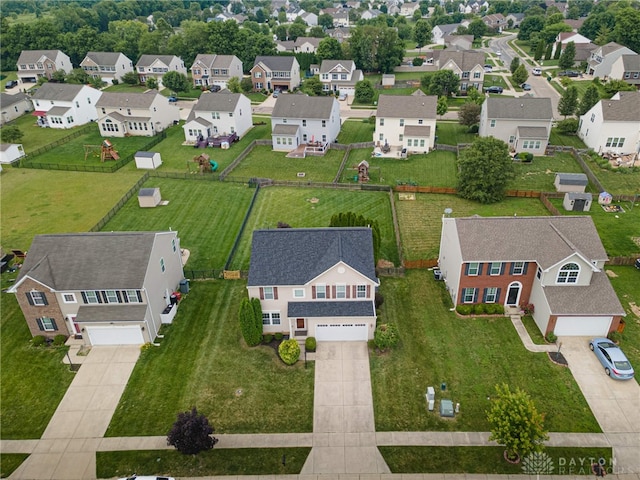 1928 Spring Ridge Dr, Xenia, OH 45385 - aerial perspective of suburban area