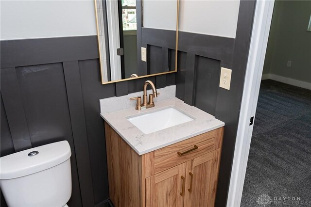 390 Washington Ave, Wilmington, OH 45177 - bathroom with vanity and toilet