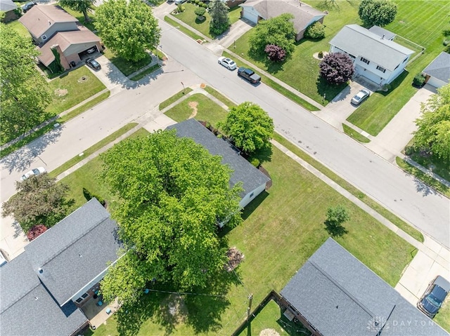 390 Washington Ave, Wilmington, OH 45177 - aerial perspective of suburban area