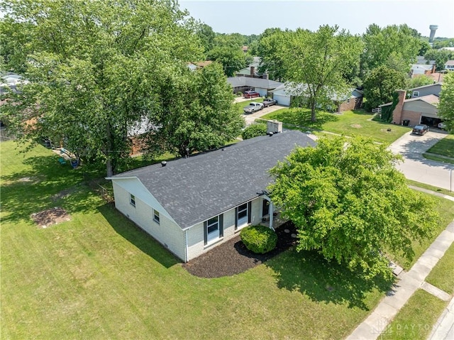 390 Washington Ave, Wilmington, OH 45177 - view from above of property