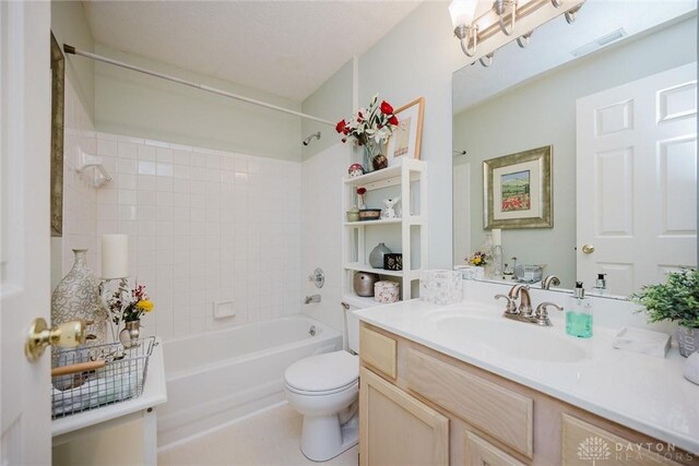 7636 Shawnee Ln Unit 206, West Chester, OH 45069 - bathroom with vanity and shower / bathtub combination