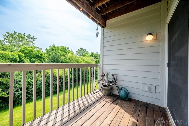 7636 Shawnee Ln Unit 206, West Chester, OH 45069 - wooden terrace with a yard