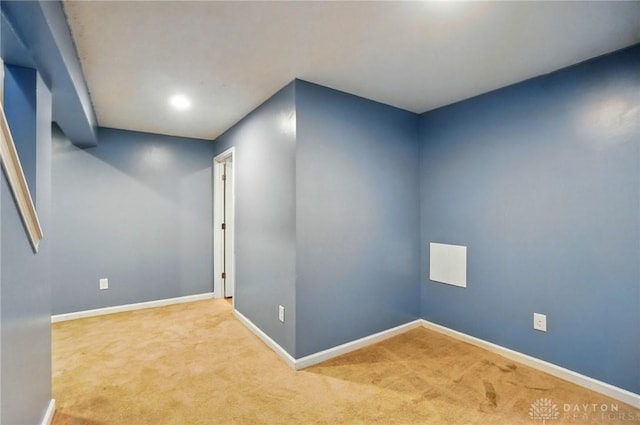 1956 Daffodil Dr, Xenia, OH 45385 - empty room with carpet floors and recessed lighting