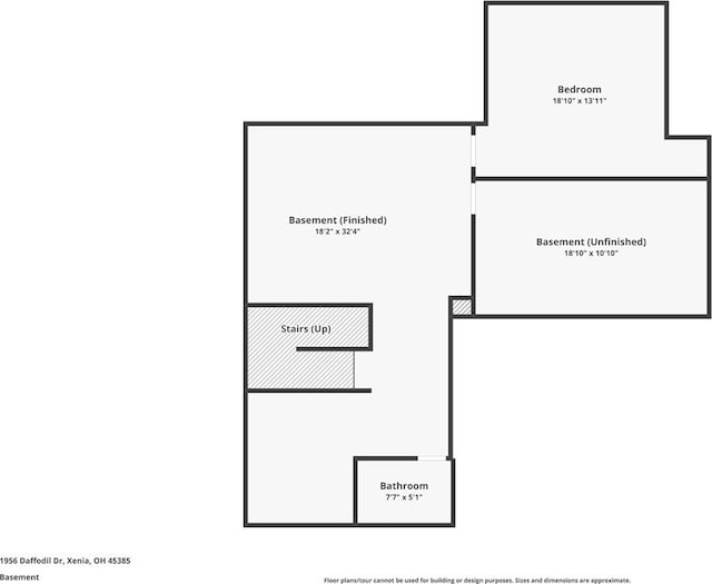 1956 Daffodil Dr, Xenia, OH 45385 - view of home floor plan