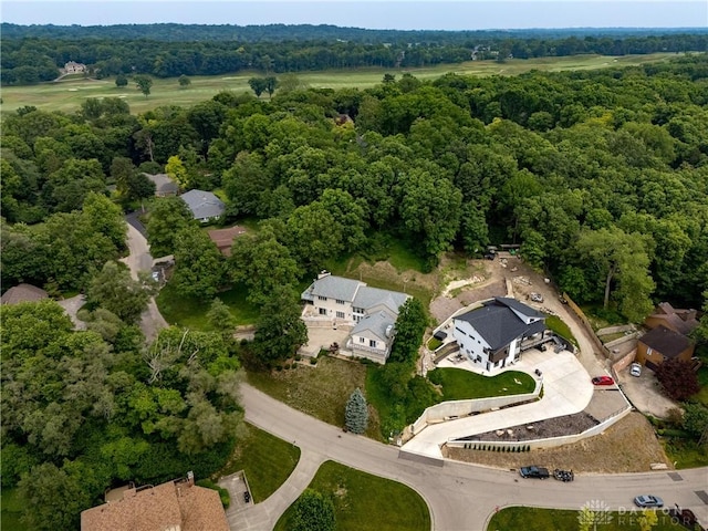 1952 Tait Circle Rd, Dayton, OH 45429 - view of property location featuring a heavily wooded area