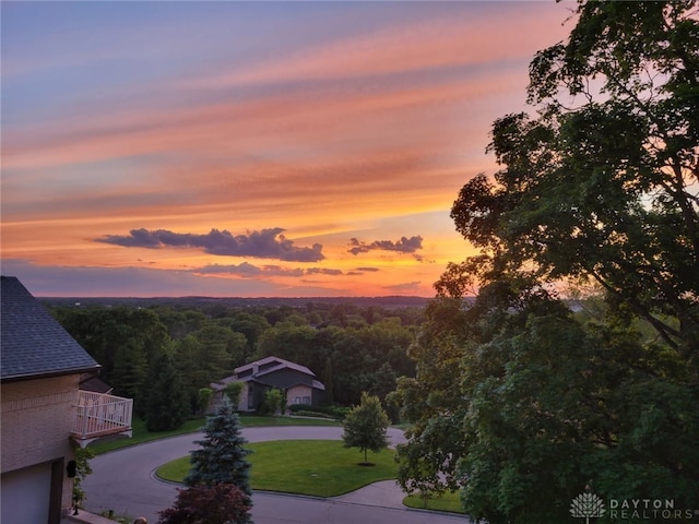 1952 Tait Circle Rd, Dayton, OH 45429 - view of mountain background featuring a heavily wooded area
