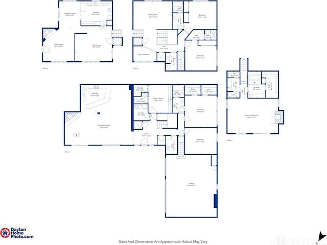 1952 Tait Circle Rd, Dayton, OH 45429 - view of property floor plan