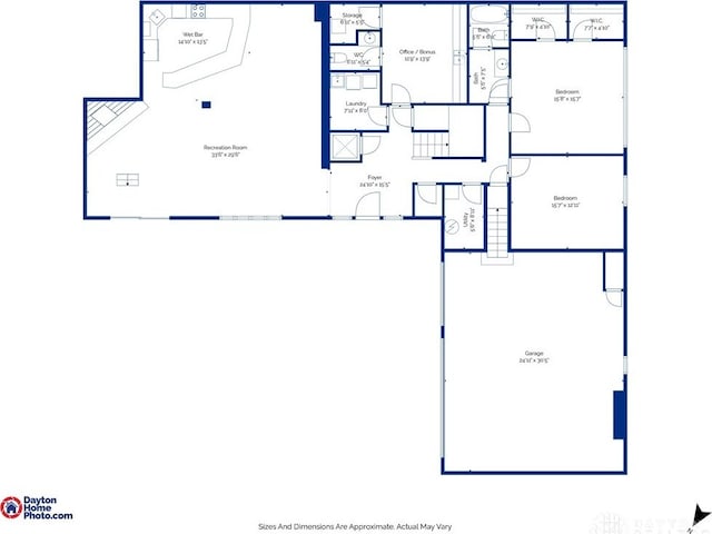 1952 Tait Circle Rd, Dayton, OH 45429 - view of room layout