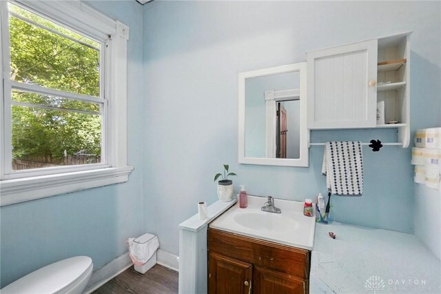 57 S Torrence St, Dayton, OH 45403 - bathroom with vanity and wood finished floors