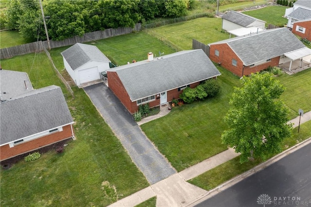 2151 Newgate Ave, Dayton, OH 45420 - view from above of property
