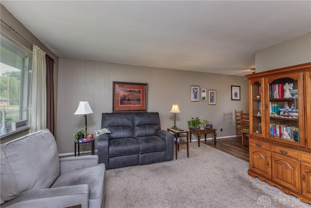 2151 Newgate Ave, Dayton, OH 45420 - living room with baseboards and light colored carpet