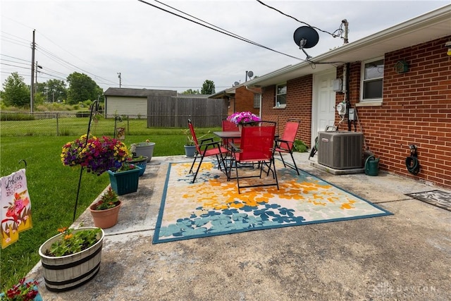 2151 Newgate Ave, Dayton, OH 45420 - view of patio / terrace featuring outdoor dining space