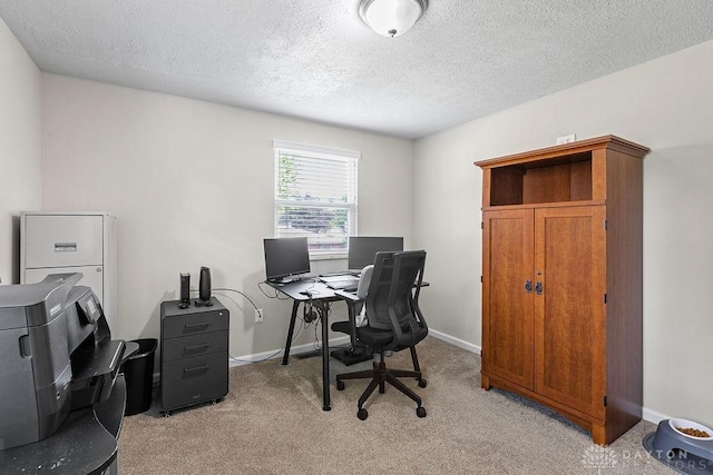 6814 Rushleigh Rd, Englewood, OH 45322 - office with light colored carpet and a textured ceiling