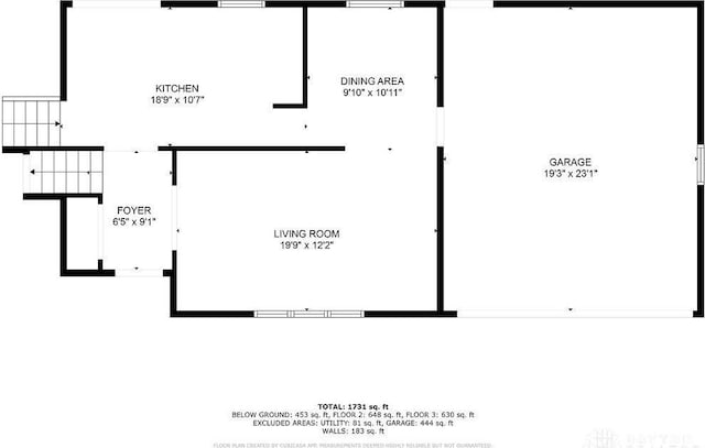 6814 Rushleigh Rd, Englewood, OH 45322 - view of room layout