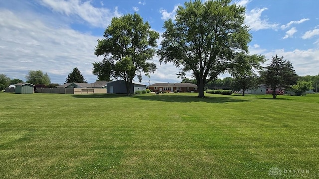 311 Swailes Rd, Troy, OH 45373 - view of yard with a shed