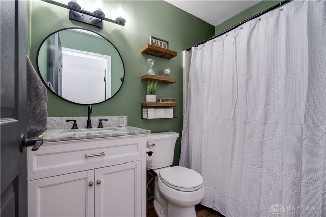8282 Hile Ln, Germantown, OH 45327 - full bathroom featuring toilet and vanity