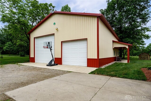 8282 Hile Ln, Germantown, OH 45327 - view of detached garage