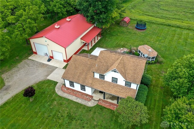 8282 Hile Ln, Germantown, OH 45327 - aerial view of property and surrounding area