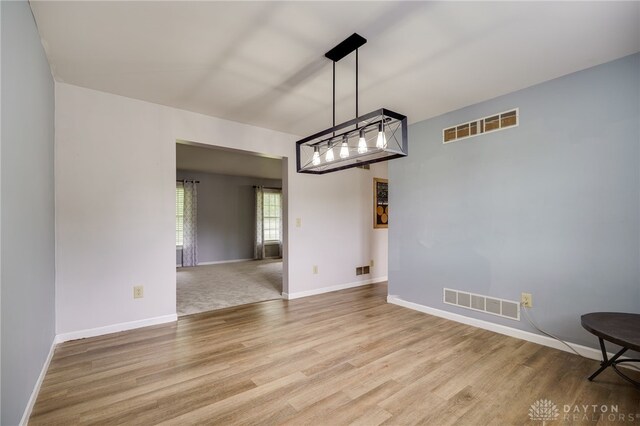 8282 Hile Ln, Germantown, OH 45327 - unfurnished room with wood finished floors