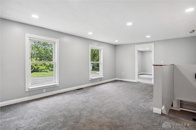 1189 Spinning Rd, Dayton, OH 45432 - carpeted spare room featuring recessed lighting and healthy amount of natural light