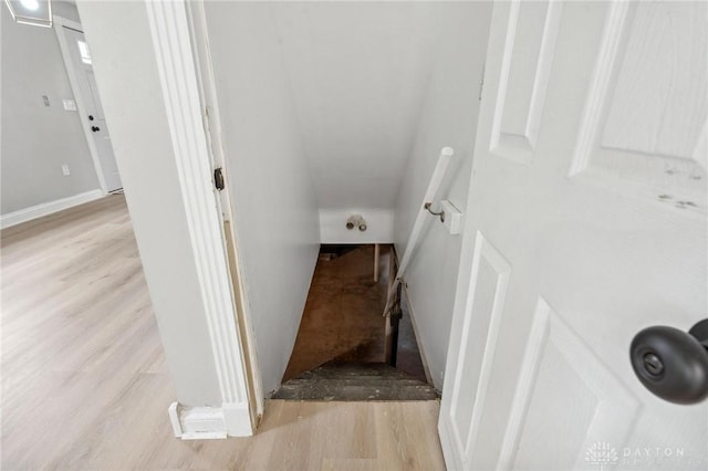 1189 Spinning Rd, Dayton, OH 45432 - staircase featuring wood finished floors