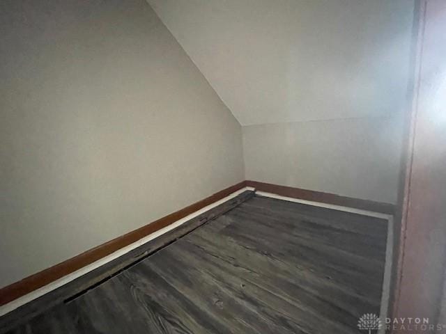 1608 Belvo Rd Unit 1602, Miamisburg, OH 45342 - additional living space featuring lofted ceiling and dark wood finished floors