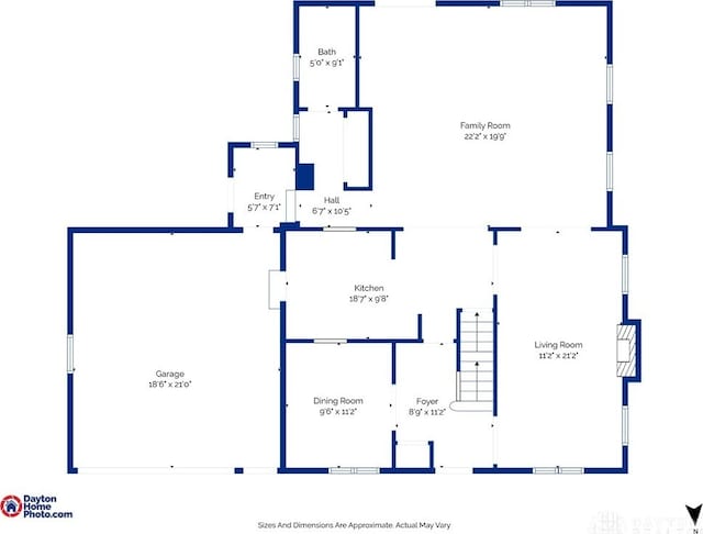 164 Winding Way, Kettering, OH 45429 - view of room layout
