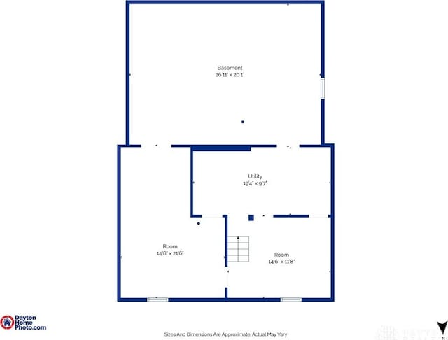 164 Winding Way, Kettering, OH 45429 - view of floor plan / room layout
