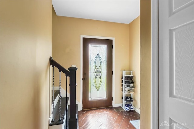 855 Quarry Rd, Silver Creek Twp, OH 45335 - entrance foyer featuring baseboards